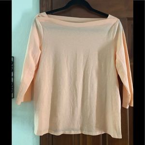 LOFT boat neck top size medium
